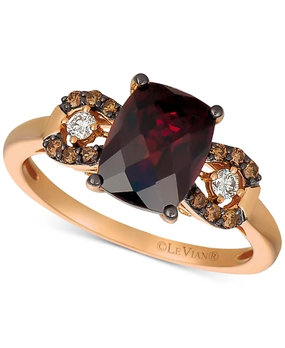 Le Vian Gemstone & Diamond Ring in 14k Rose Gold or 14k Yellow Gold