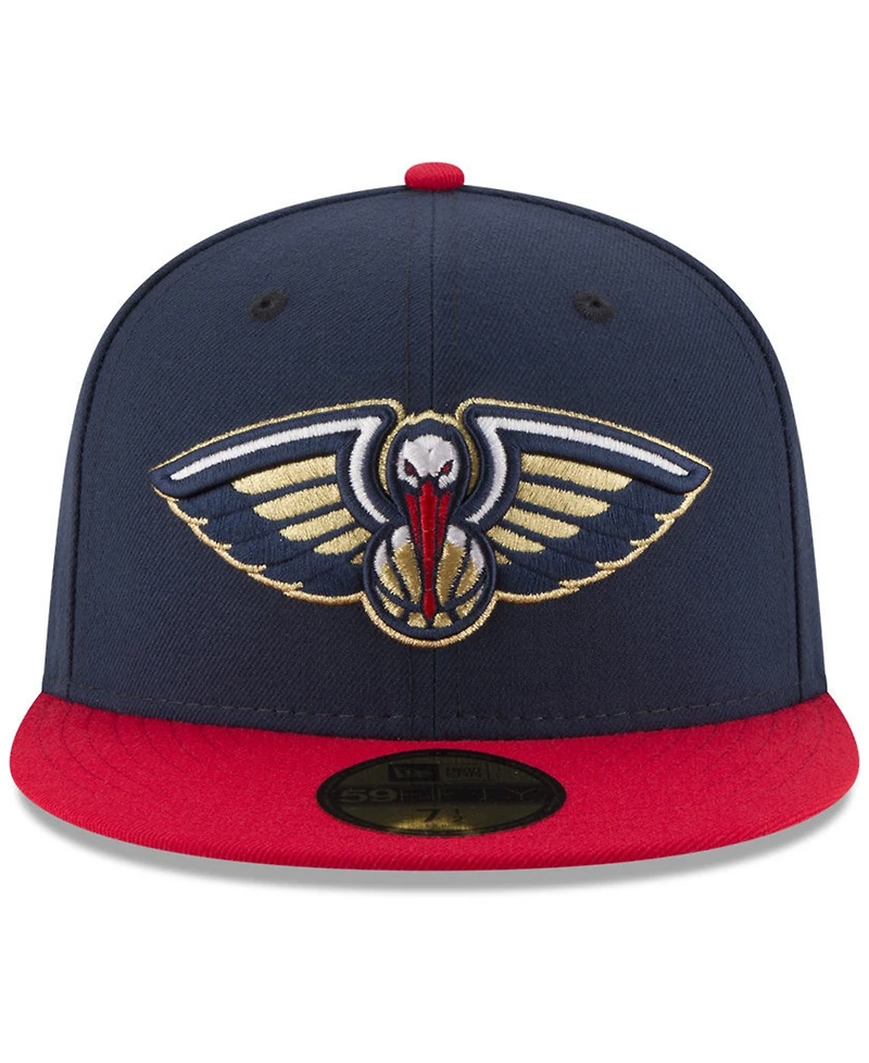 New Era Orleans Pelicans Basic 2 Tone 59FIFTY Fitted Cap