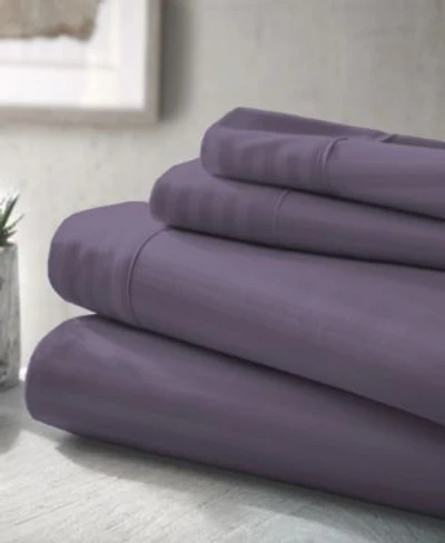 Ienjoy Home Expressed In Embossed Striped Sheet Sets
