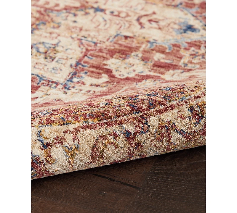 Mink Home Taza Heriz 5' Round Area Rug