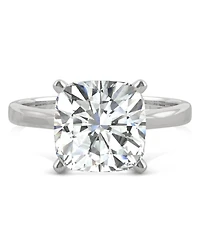 Moissanite Cushion Solitaire Ring (3-1/3 ct. tw.) 14k White, Yellow or Rose Gold