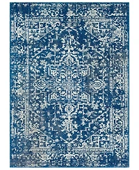 Livabliss Harput Hap-1022 Dark Blue 5'3" x 7'3" Area Rug