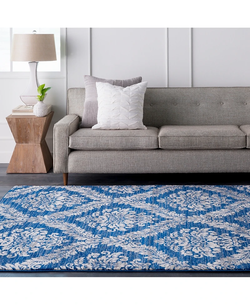 Livabliss Harput Hap-1032 Dark Blue 7'10" x 10'3" Area Rug