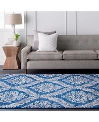 Livabliss Harput Hap-1032 Dark Blue 7'10" x 10'3" Area Rug