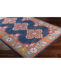 Livabliss Harput Hap-1037 Dark Blue 2'7" x 7'3" Runner Area Rug