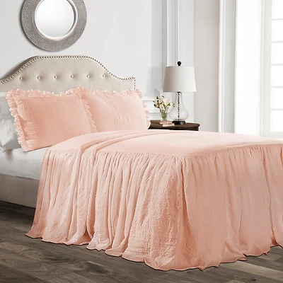 Lush Decor Ruffle Skirt -Pc. Bedspread Set