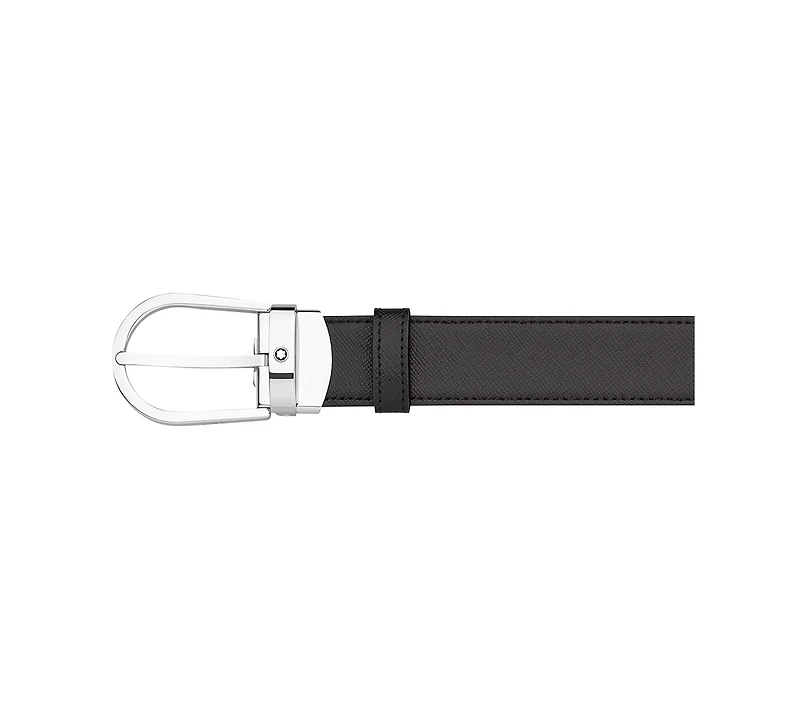 Montblanc Men's Reversible Saffiano Leather Belt