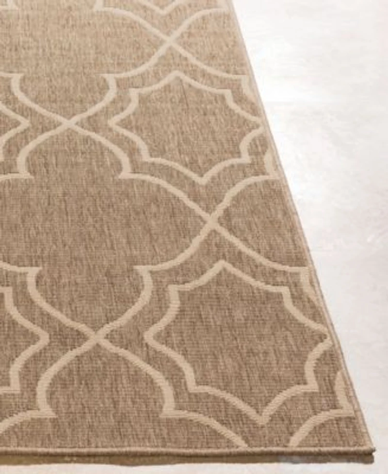 Livabliss Alfresco Alf 9587 Camel Area Rug Collection
