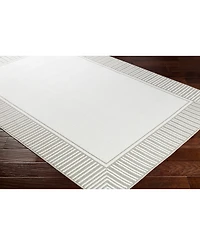 Livabliss Alfresco Alf-9681 Taupe 5'3" x 7'6" Area Rug, Indoor/Outdoor