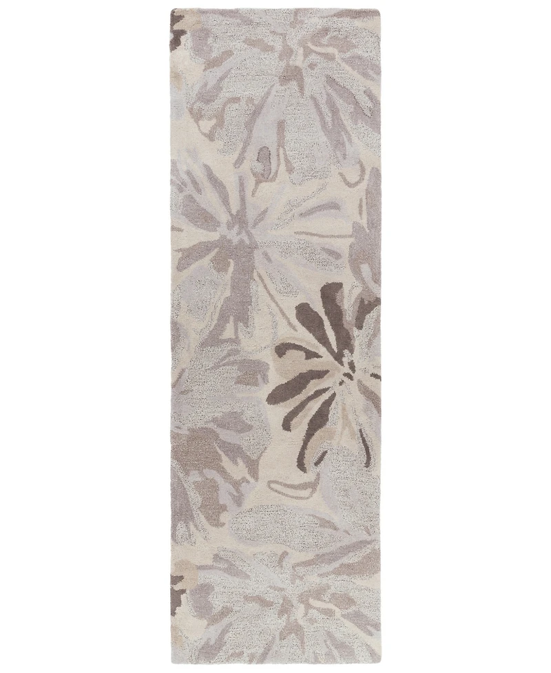 Livabliss Athena Ath-5135 Taupe 2'6" x 8' Runner Area Rug