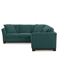Elliot Ii 108" Fabric 2-Pc. Apartment Sectional Sofa, Created for Macy's