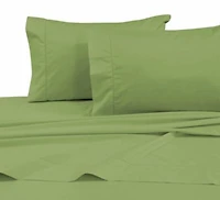 Tribeca Living 750 Thread Count Cotton Sateen Extra Deep Pocket Sheet Sets