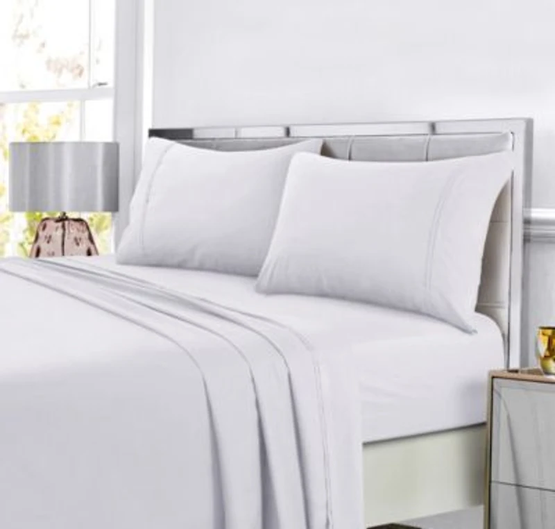 Tribeca Living Super Soft Solid Easy Care Extra Deep Pocket Sheet Sets