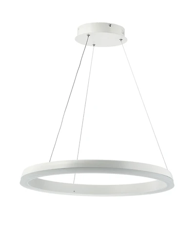 Jonathan Y Baxter Integrated Led Metal Hoop Pendant