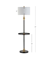 Jonathan Y Evans Led End Table Floor Lamp