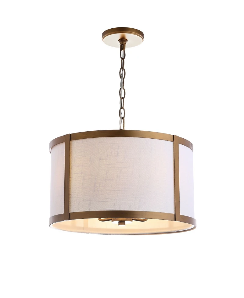 Jonathan Y Thatcher Metal Led Pendant Light