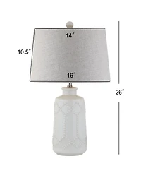 Jonathan Y Alice Ceramic Led Table Lamp