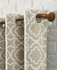 Barnett Trellis Blackout Grommet Curtain Panel