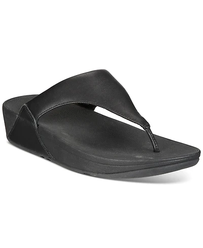 FitFlop Women's Lulu Leather Toe-Thongs Sandals