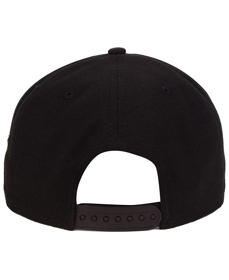 New Era Dallas Mavericks Black White 9FIFTY Snapback Cap