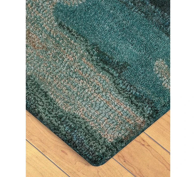 Liora Manne' Corsica 9144 Waterfall Patina 2' x 7'6" Runner Area Rug