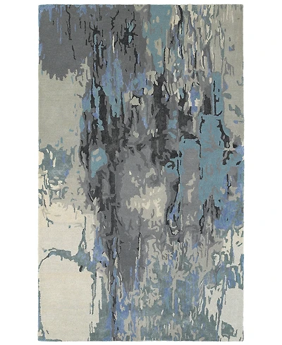Oriental Weavers Galaxy 21906 Blue/Gray 5' x 8' Area Rug