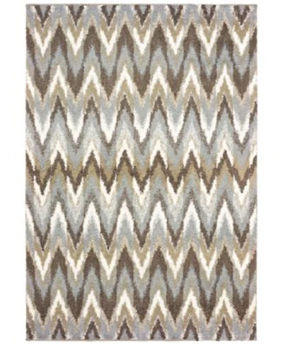 Oriental Weavers Verona Shag 4d Gray Taupe Rug