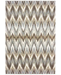 Oriental Weavers Verona Shag 4d Gray Taupe Rug
