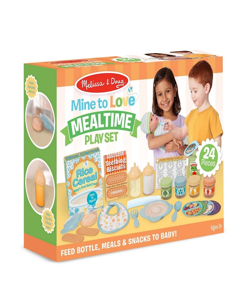 Melissa and Doug Mine to Love Mealtime Play Set