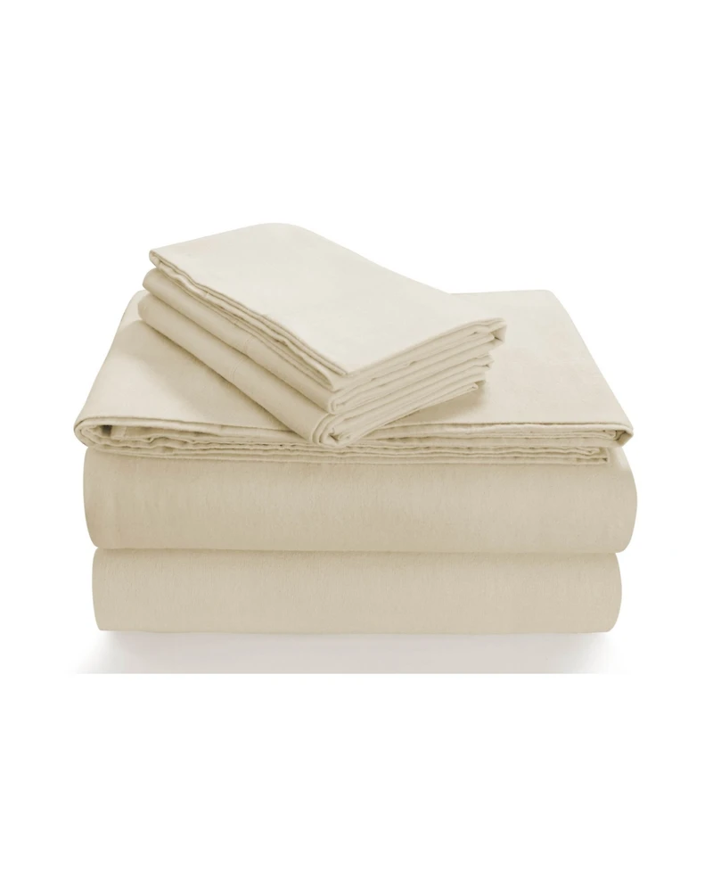 Tribeca Living Flannel Extra Deep Pocket Sheet Set