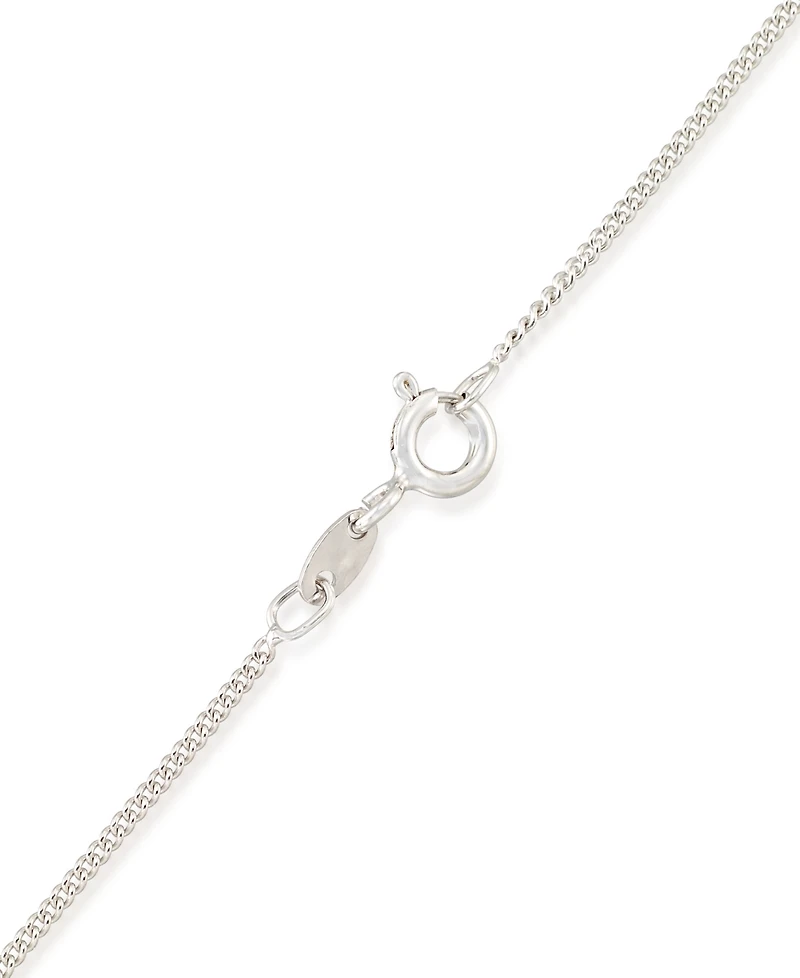 Jade (19 x 10mm) & Marcasite Teardrop Pendant on 18" Chain in Sterling Silver