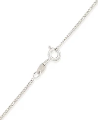 Jade (19 x 10mm) & Marcasite Teardrop Pendant on 18" Chain in Sterling Silver