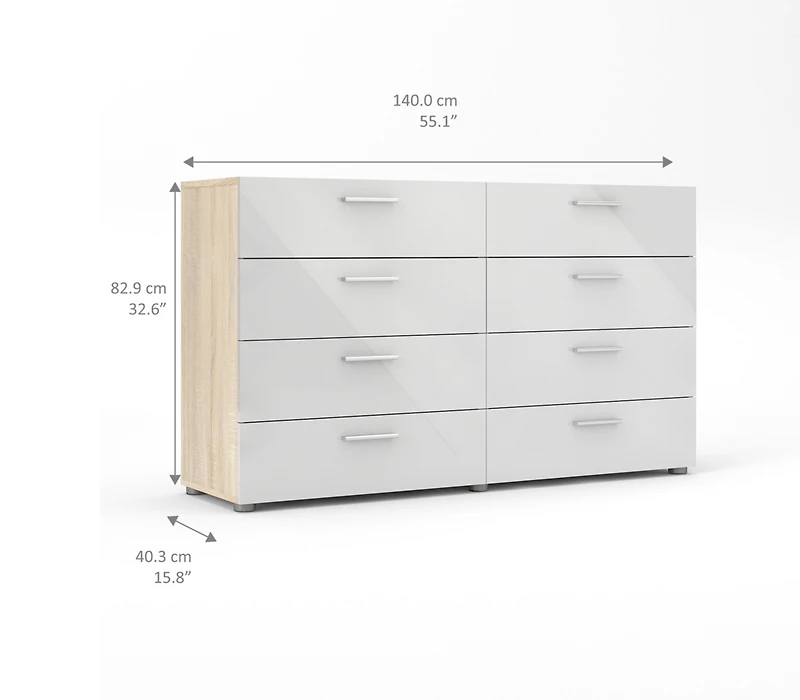 Closeout! Pepe 8 Drawer Chest