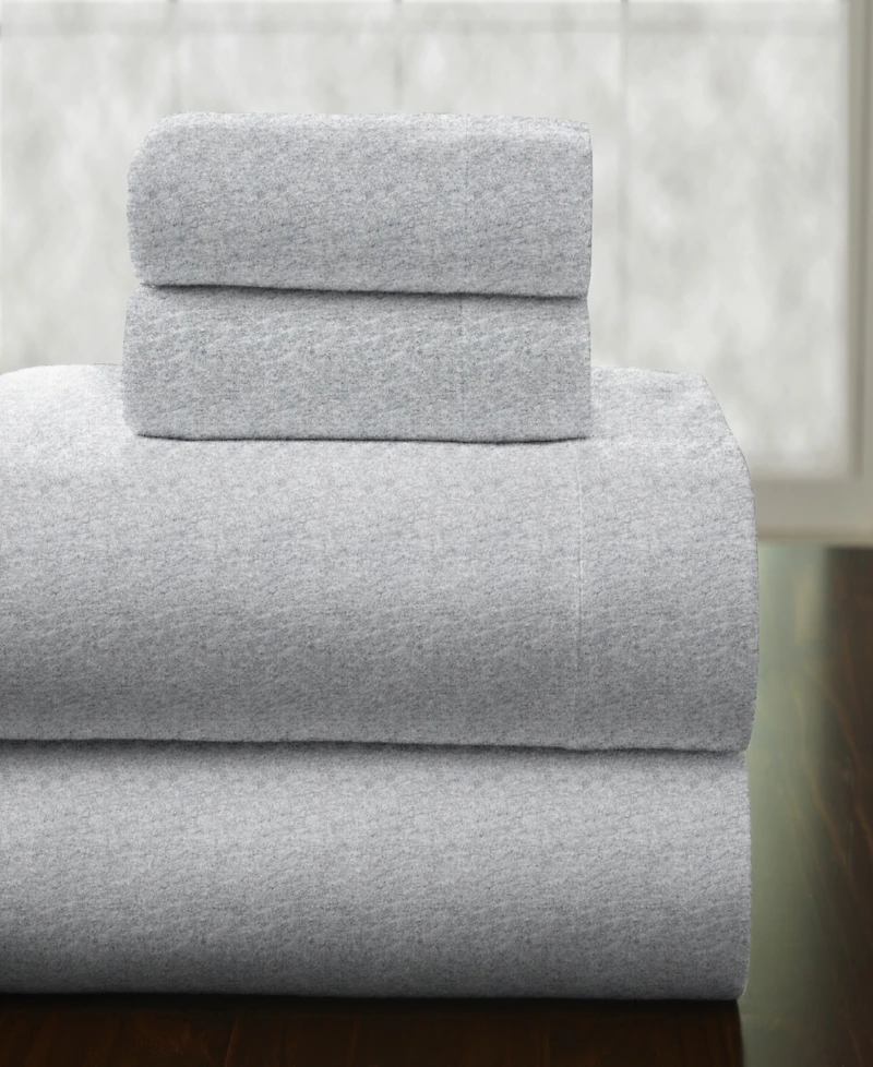 Pointehaven Heavy Weight Cotton Flannel Sheet Set