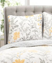 Lush Decor Aprile Floral Reversible Quilt Sets