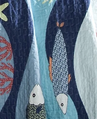 Lush Decor Sea Life 3-Pc Set Quilt Set, Full/Queen