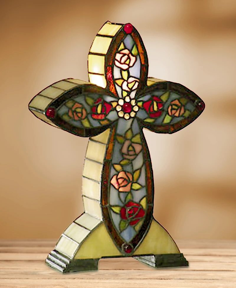 Dale Tiffany Flora Tiffany Cross Accent Lamp