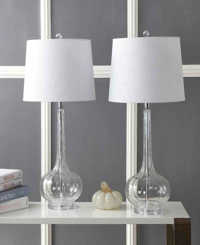 Jonathan Y Bette Teardrop Led Table Lamp
