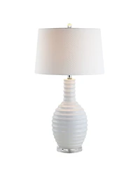 Jonathan Y Dylan Ceramic Led Table Lamp