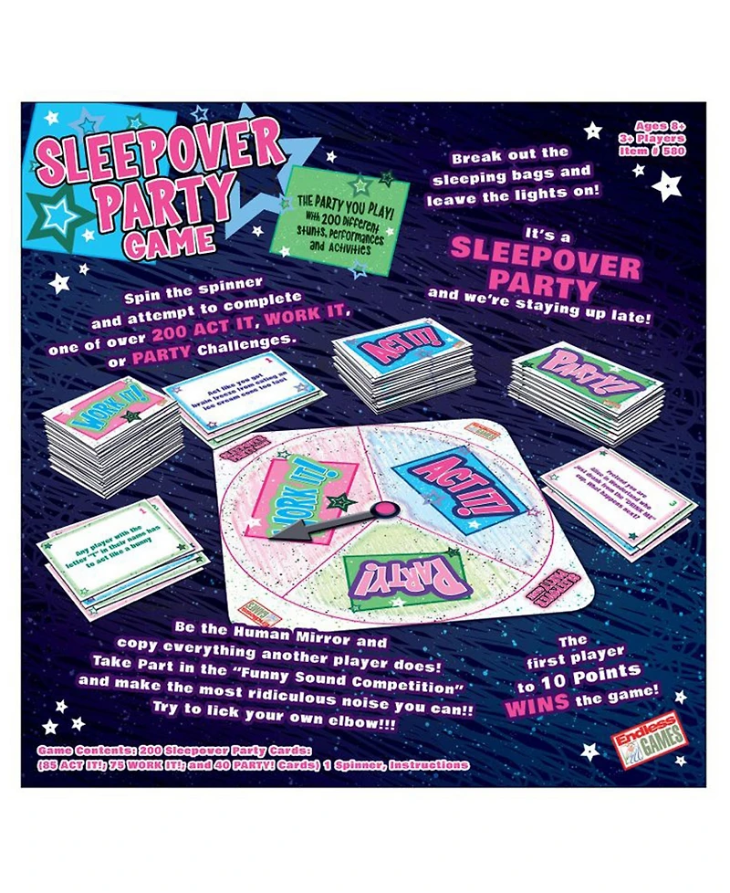 The Sleepover Party Game