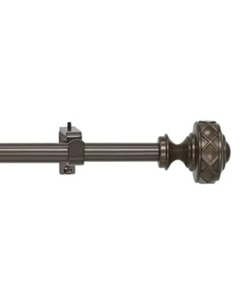Achim Buono Ii Lattice Decorative Rods Finials