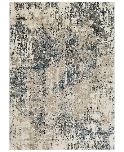 Livabliss Pune Pun-2301 Taupe 6'7" x 9'6" Area Rug
