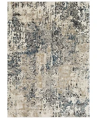 Livabliss Pune Pun-2301 Taupe 6'7" x 9'6" Area Rug