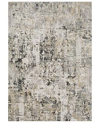 Livabliss Quatro Qua-2300 Medium Gray 2' x 3' Area Rug