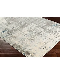 Closeout! Livabliss Presidential Pdt-2301 Medium Gray 3'3" x 8' Runner Area Rug