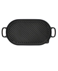 Chasseur French Cast Iron 14" Oval Grill Pan
