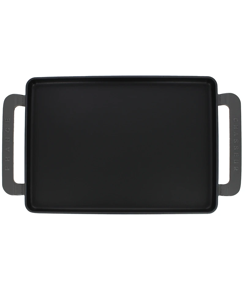 Chasseur French Enameled Cast Iron 14" Rectangular Griddle