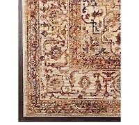 Mink Home Taza Heriz 3' x 5' Area Rug