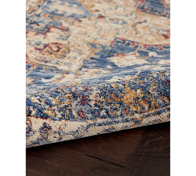 Mink Home Taza Heriz 5' Round Area Rug