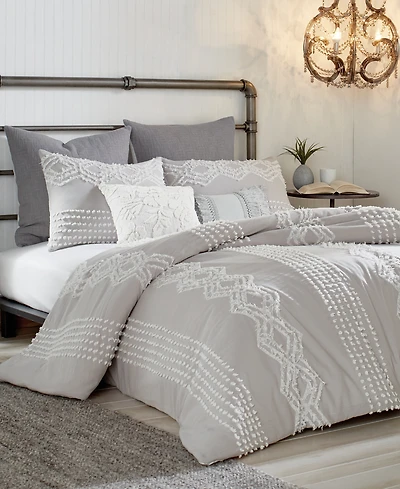 Peri Home Cut Geo 3-Pc. Comforter Set, King